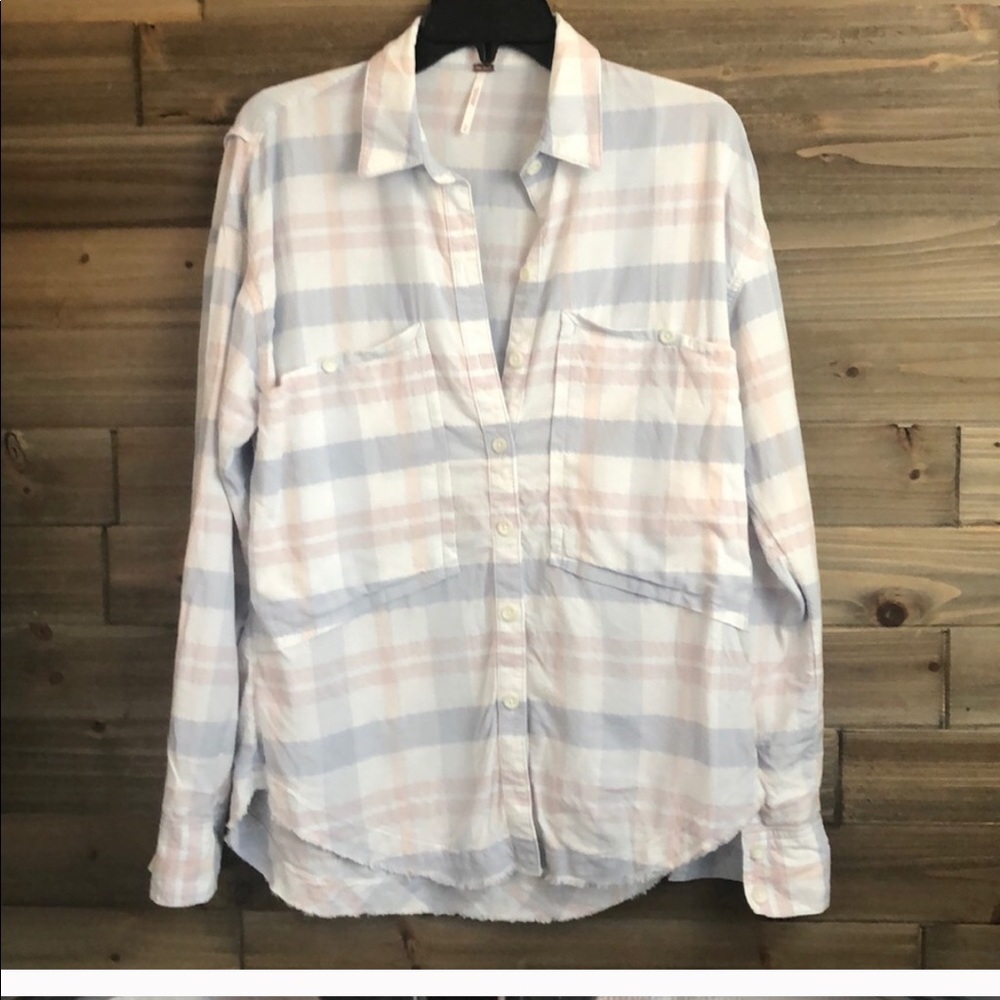 NWT Free people button down shirt - Picture 3 of 6